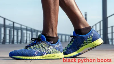 black python boots