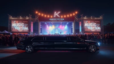 Limo Service for K Music Festival